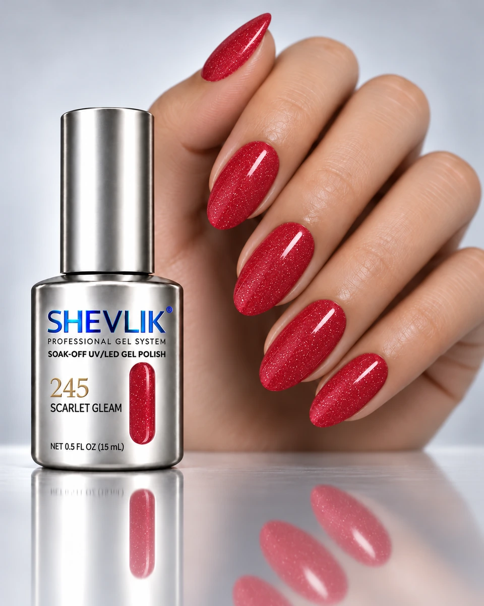 SHEVLIK Scarlet Gleam shade preview